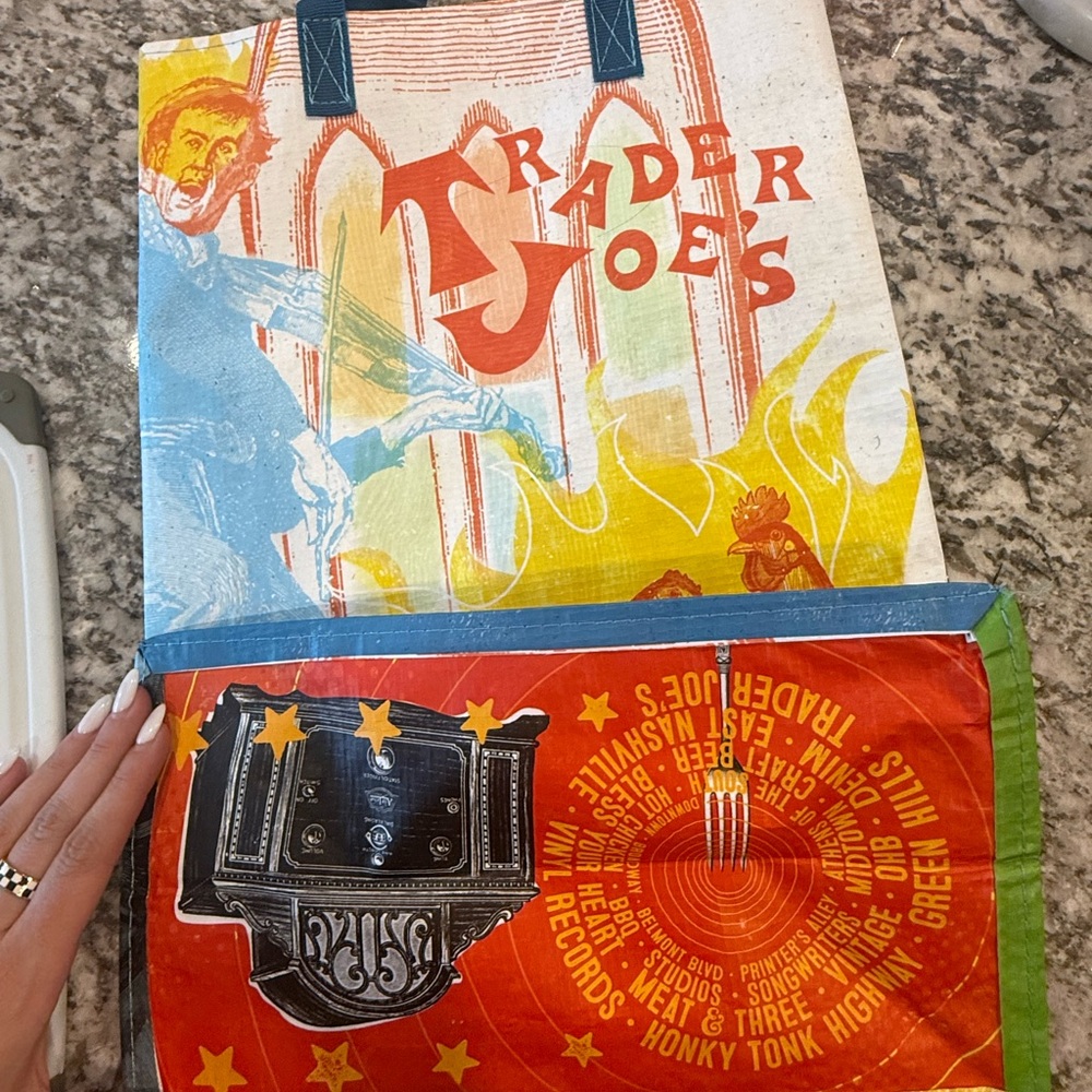 NWT CITY NASHVILLE Trader Joe's Tote Bag
